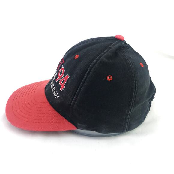 Vintage 1994 Daytona Bike Week Black Red Snapback Baseball Hat Cap - Picture 2 of 5